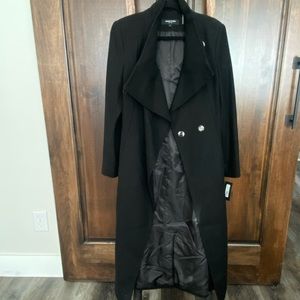 Kenneth Cole Long Wool Jacket
